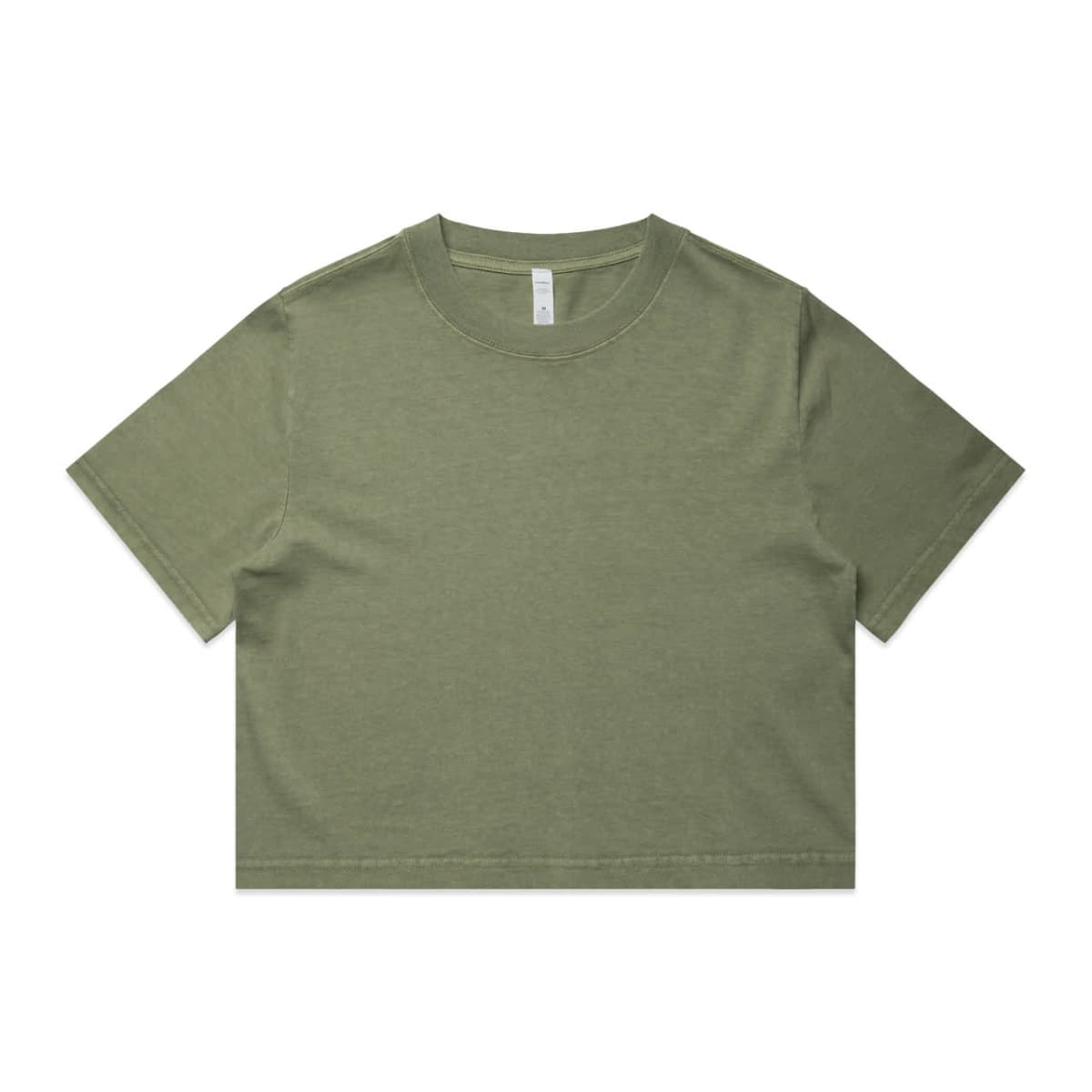 Wo's Heavy Faded Crop Tee