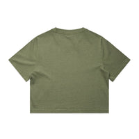 Wo's Heavy Faded Crop Tee