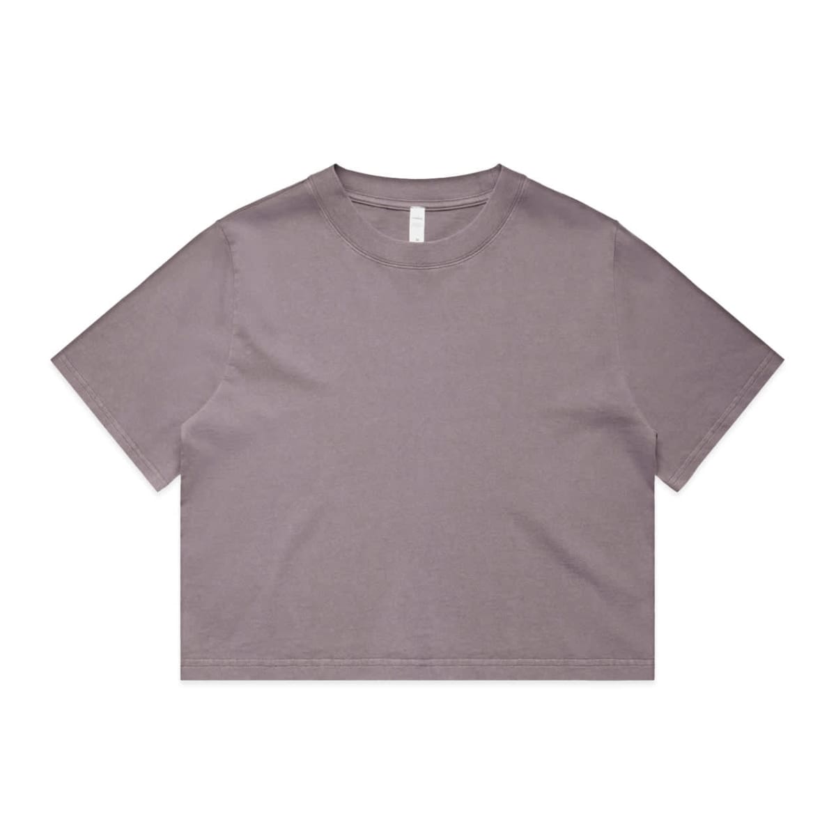 Wo's Heavy Faded Crop Tee