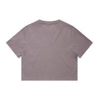 Wo's Heavy Faded Crop Tee