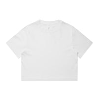 Wo's Heavy Faded Crop Tee