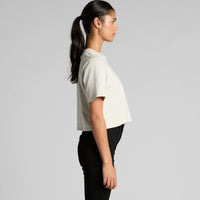 Wo's Heavy Faded Crop Tee