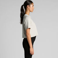 Wo's Heavy Faded Crop Tee