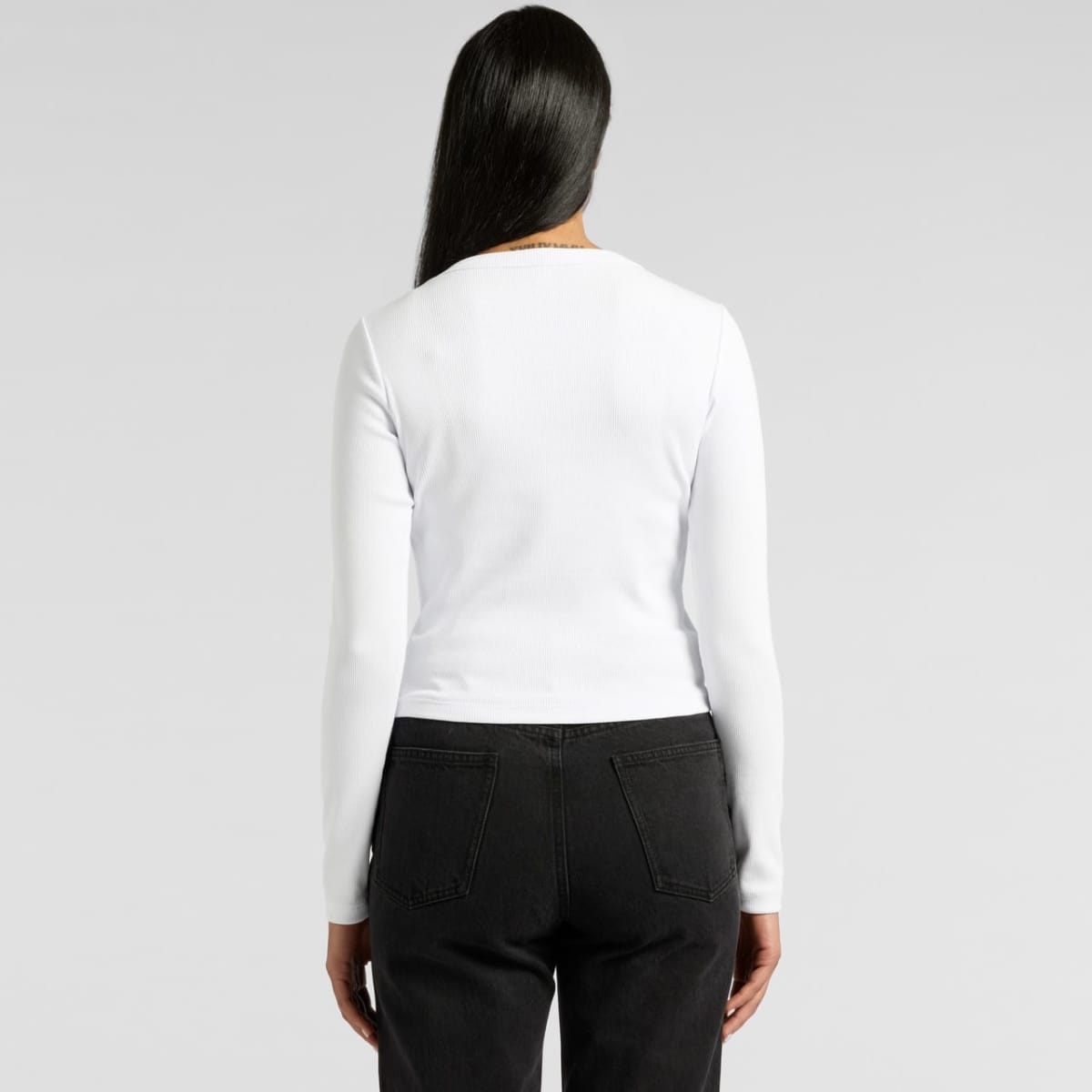 Wo's Organic Rib L/S Tee