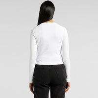 Wo's Organic Rib L/S Tee