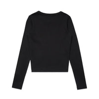 Wo's Organic Rib L/S Tee