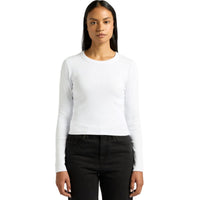 Wo's Organic Rib L/S Tee