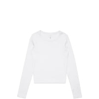 Wo's Organic Rib L/S Tee