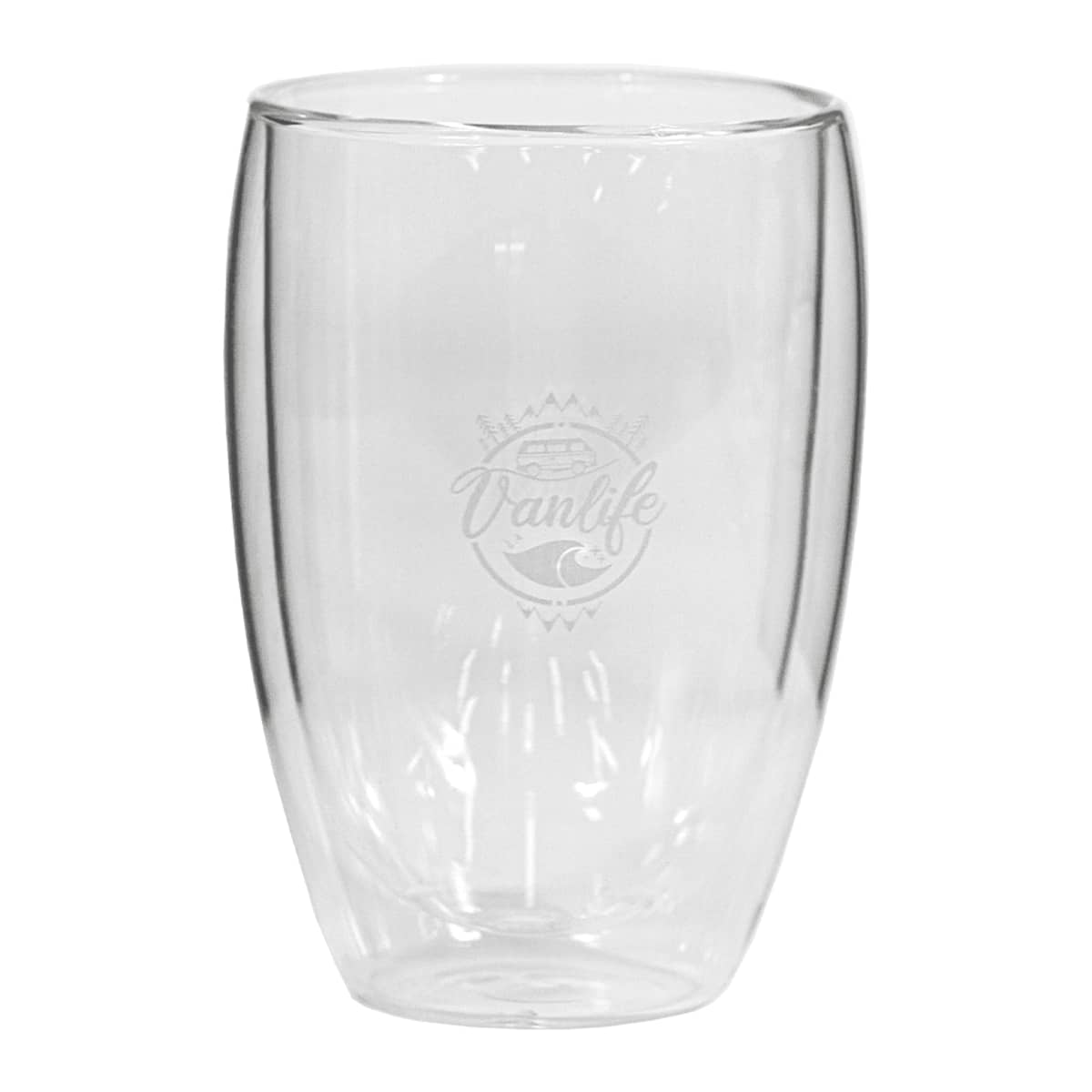 Easton Glass Cup w/ Bamboo Lid 355ml