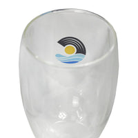 Easton Glass Cup w/ Bamboo Lid 355ml