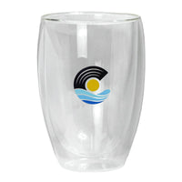 Easton Glass Cup w/ Bamboo Lid 355ml