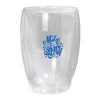 Easton Glass Cup w/ Bamboo Lid 355ml