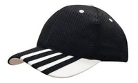 Sandwich Mesh with Striping on Peak