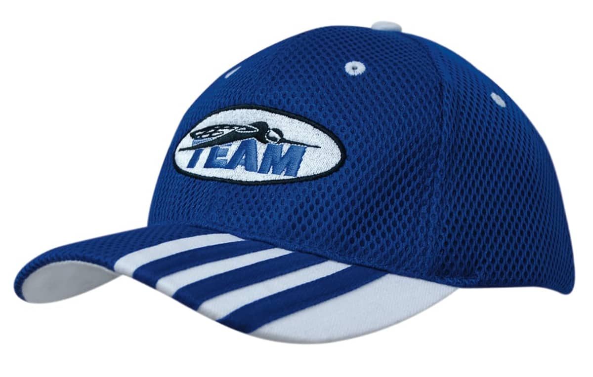 Sandwich Mesh with Striping on Peak