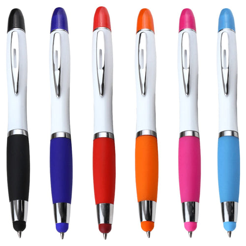 Nash Ballpoint Pen w/ Yellow Wax Highlighter