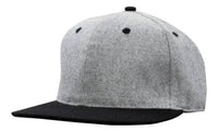 Grey Marle Flannel with Snap Back Pro Styling