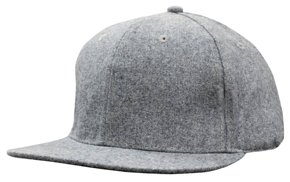 Grey Marle Flannel With Snap Back Pro Styling