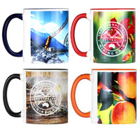 Bounty Two Tone Sublimation Ceramic Mug 325ml