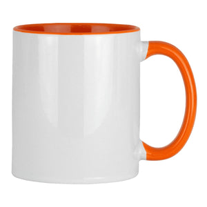 Bounty Two Tone Sublimation Ceramic Mug 325ml