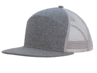 Premium American Twill A Frame Cap with Mesh Back