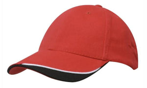 Brushed Heavy Cotton with Indented Peak