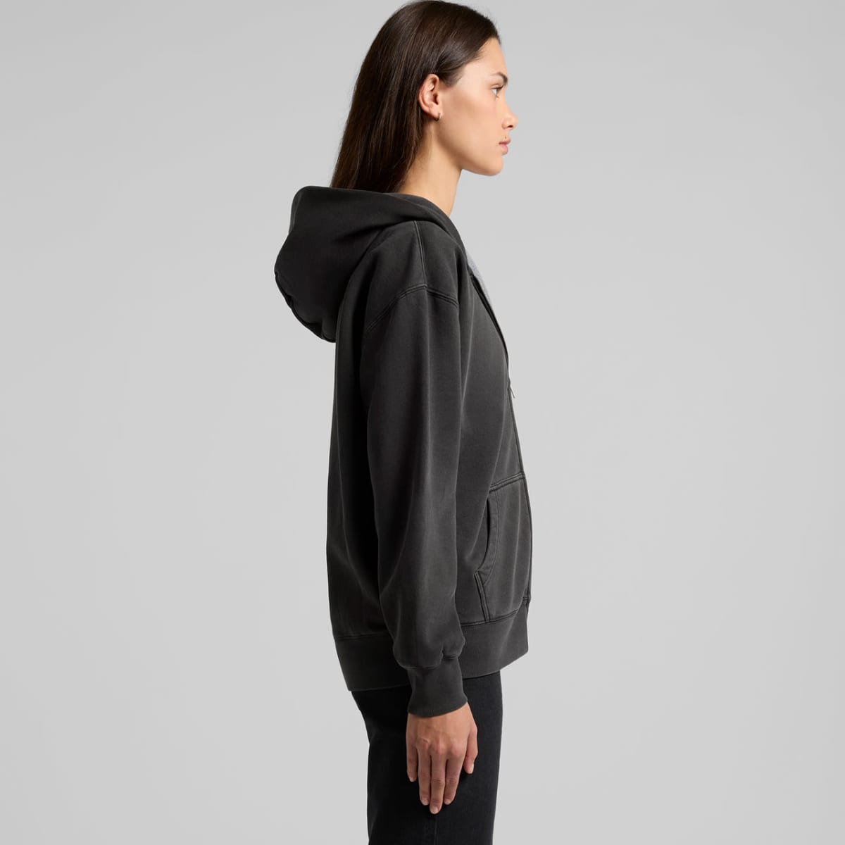 Wo's Relax Faded Zip Hood