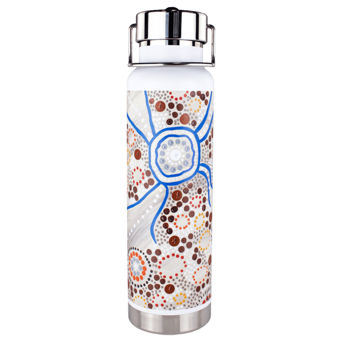 Thor Copper Vacuum Insulated Bottle 740ml Straw Lid