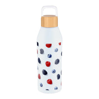 Aspen Recycled Bottle with Bamboo Lid - 1L