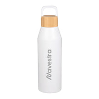 Aspen Recycled Bottle with Bamboo Lid - 1L