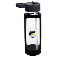 Glass Bottle w/ Silicone Cover 600ml
