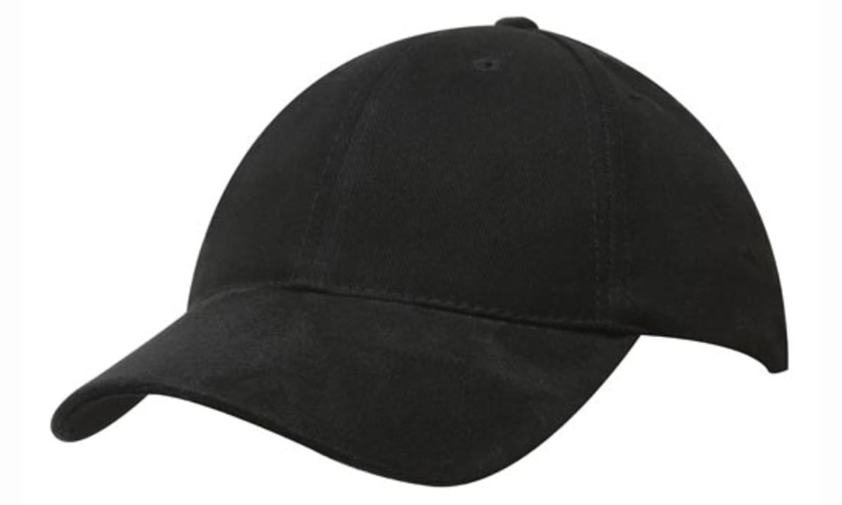 Brushed Heavy Cotton Cap with Suede Peak