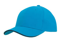 Brushed Heavy Cotton with Sandwich Trim