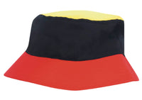 Breathable Poly Twill Multicoloured Bucket Hat