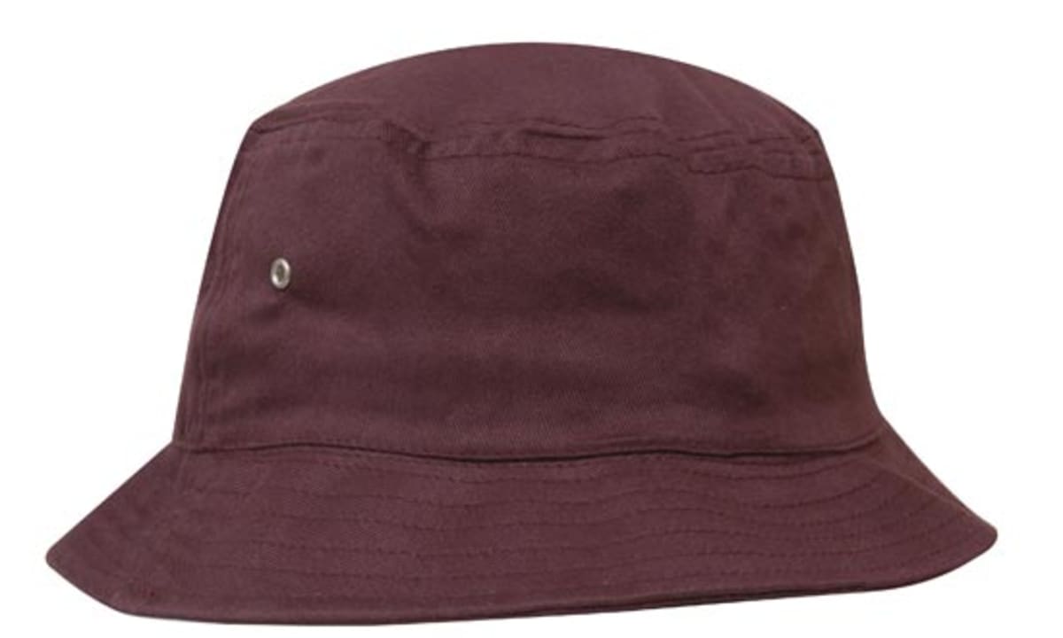 Brushed Sports Twill Bucket Hat