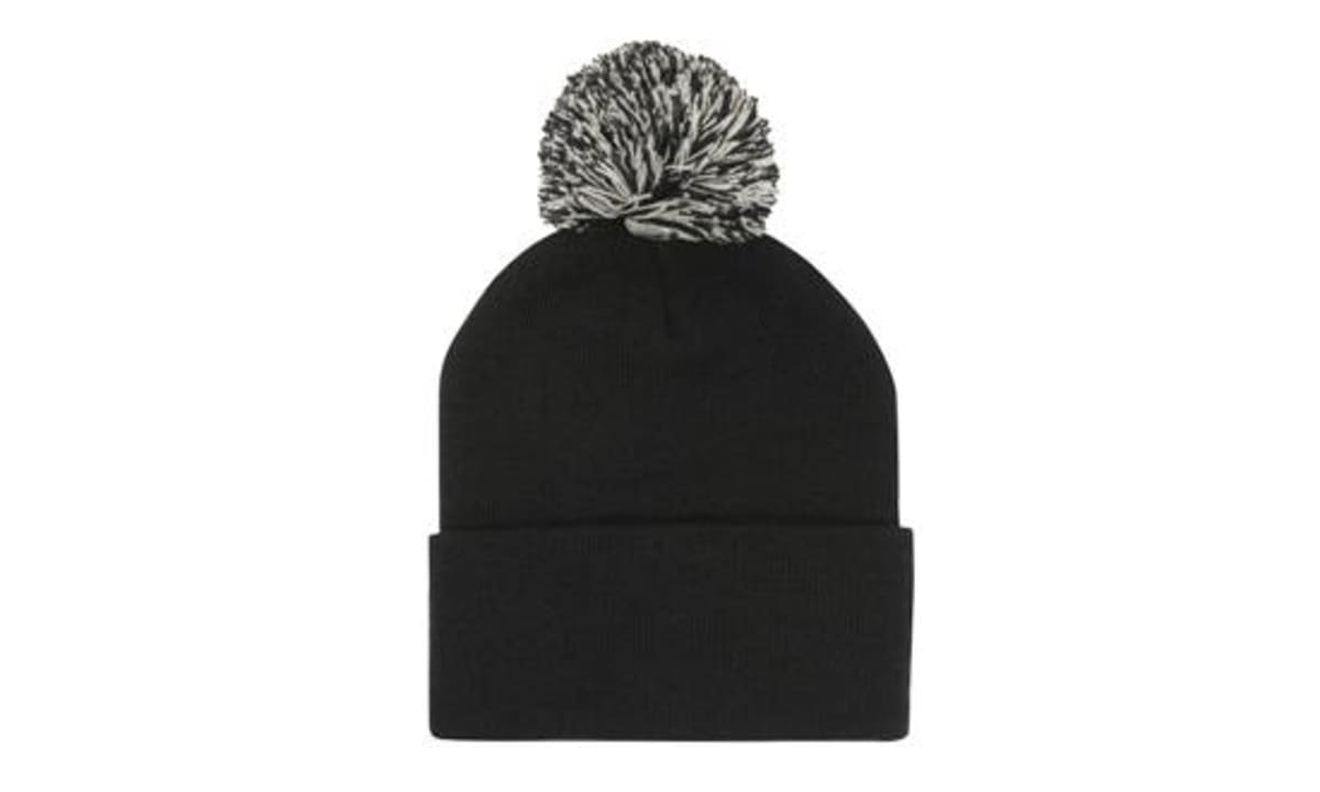 Acrylic Beanie with Pom Pom