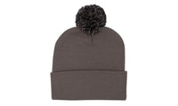 Acrylic Beanie with Pom Pom