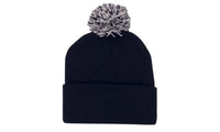 Acrylic Beanie with Pom Pom