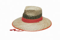 Natural Straw Orange Trim – S-M-L-XL