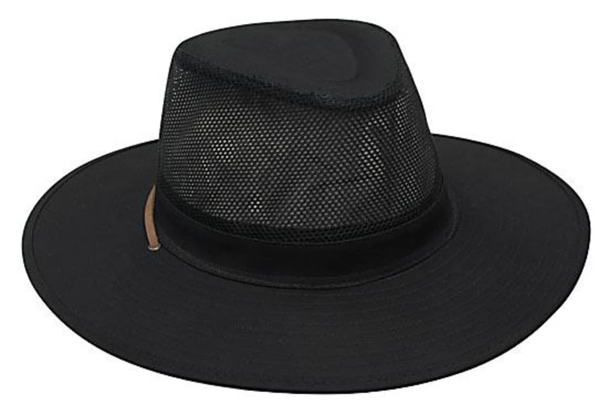 Safari Cotton Twill & Mesh Hat