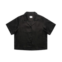 Wo's Linen S/S Shirt