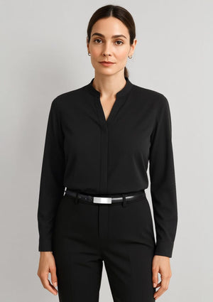Womens Juliette Long Sleeve Blouse