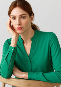 Womens Juliette Long Sleeve Blouse