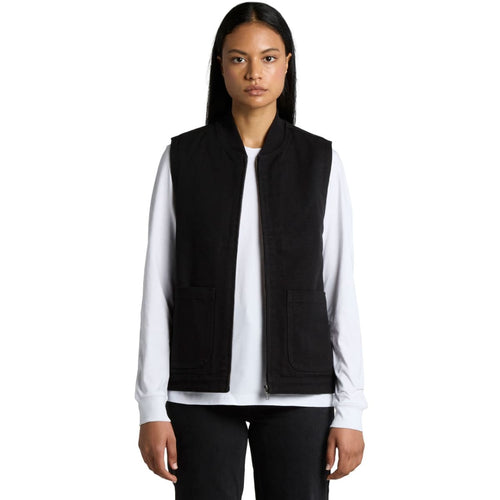 Wo's Canvas Heavy Vest