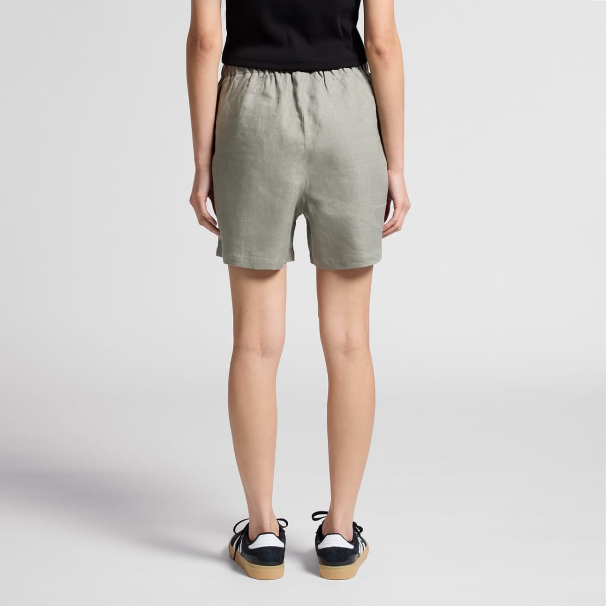 Wo's Linen Shorts