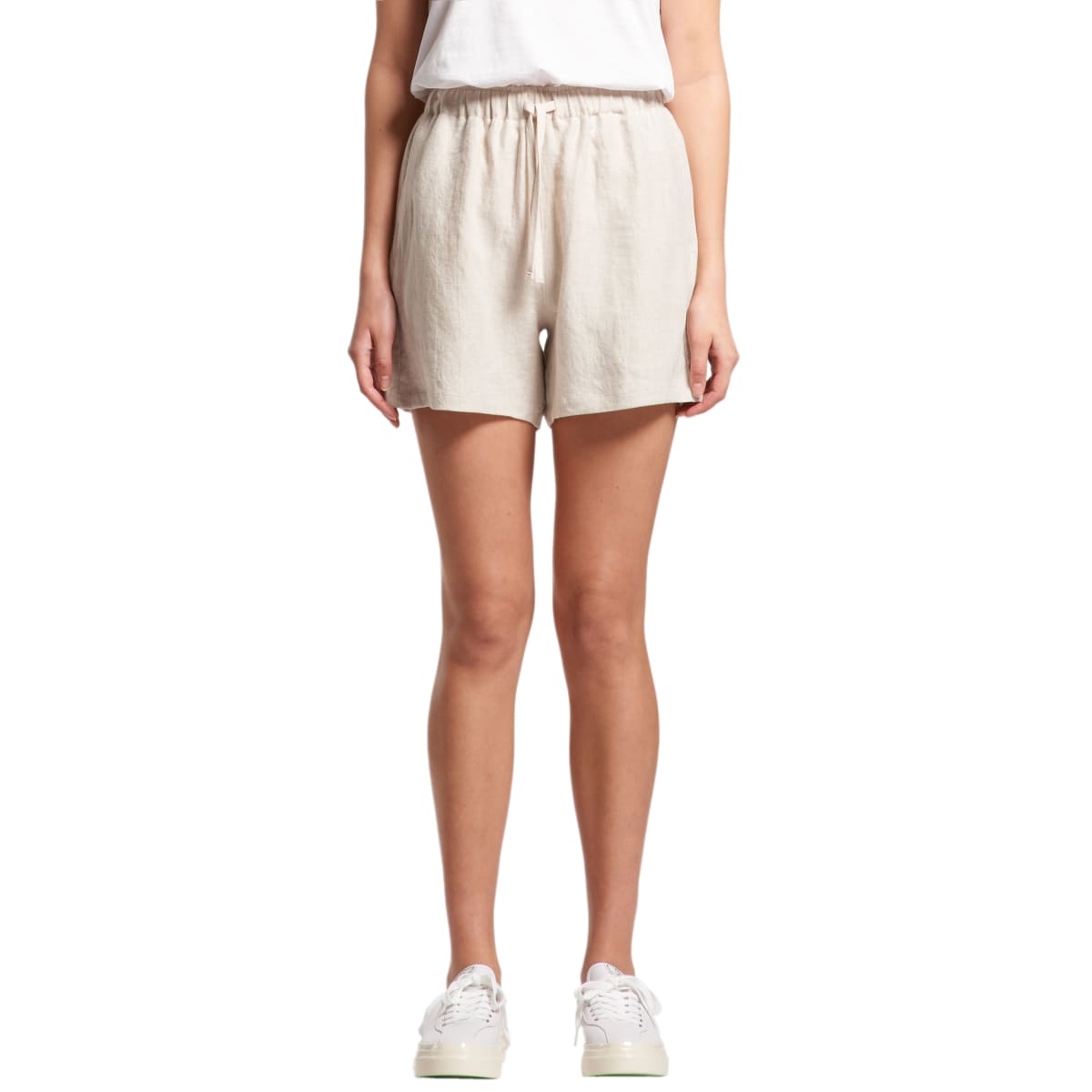 Wo's Linen Shorts