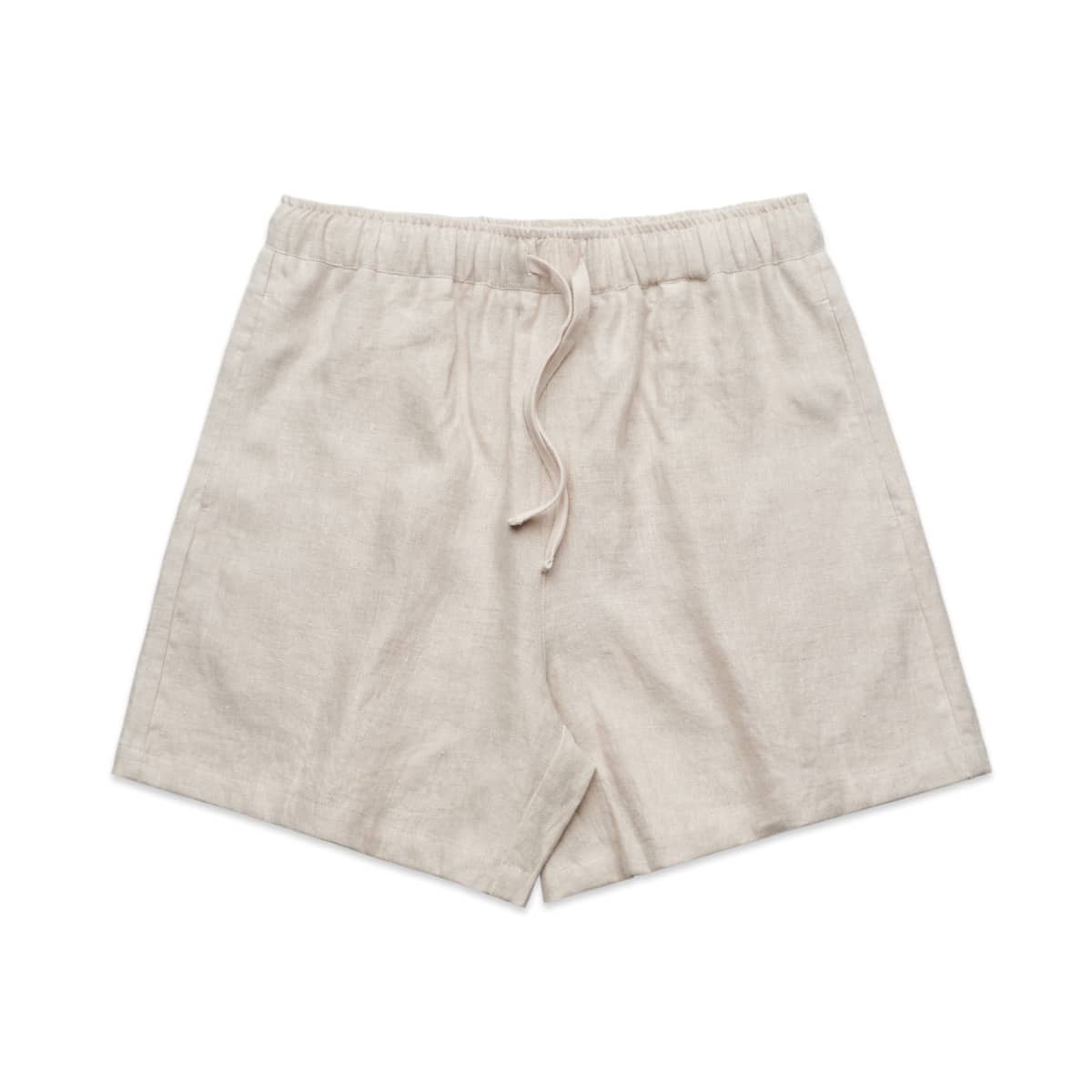 Wo's Linen Shorts