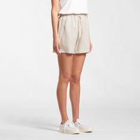 Wo's Linen Shorts