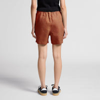 Wo's Linen Shorts