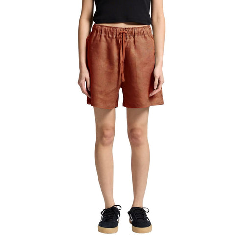 Wo's Linen Shorts