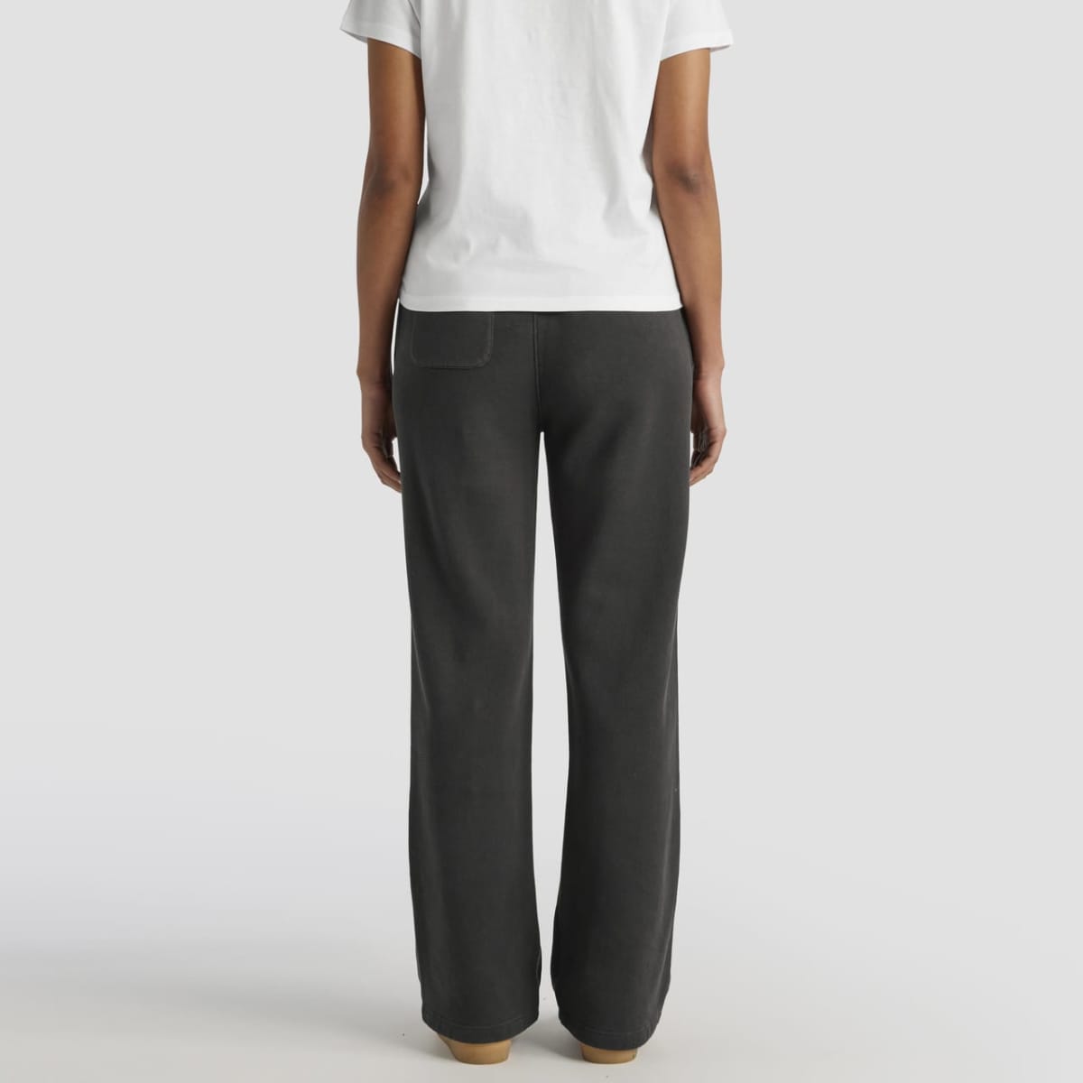 Wo's Relax Faded Cuffless Track Pants